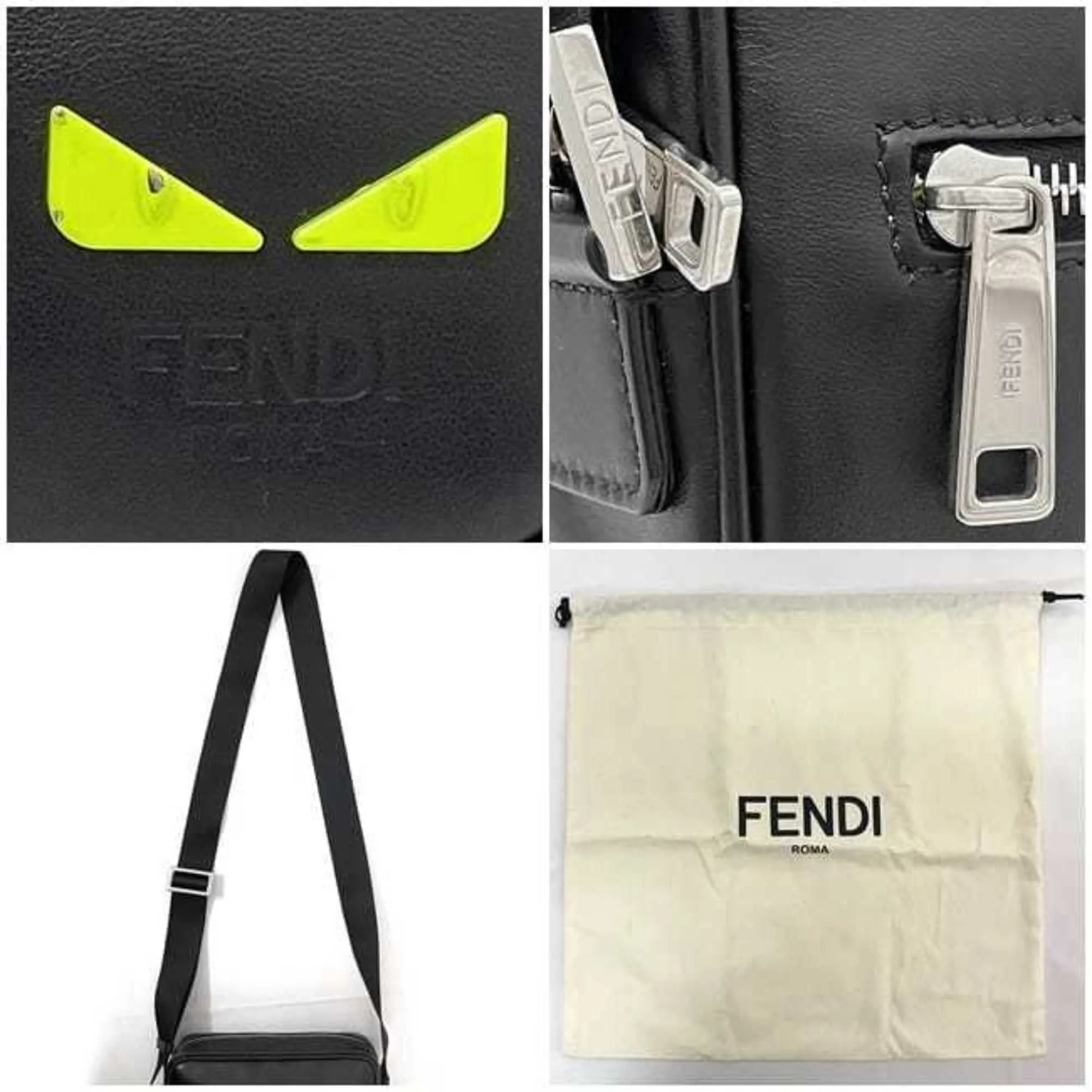 Fendi Leather Shoulder Bag (Pre-Owned)