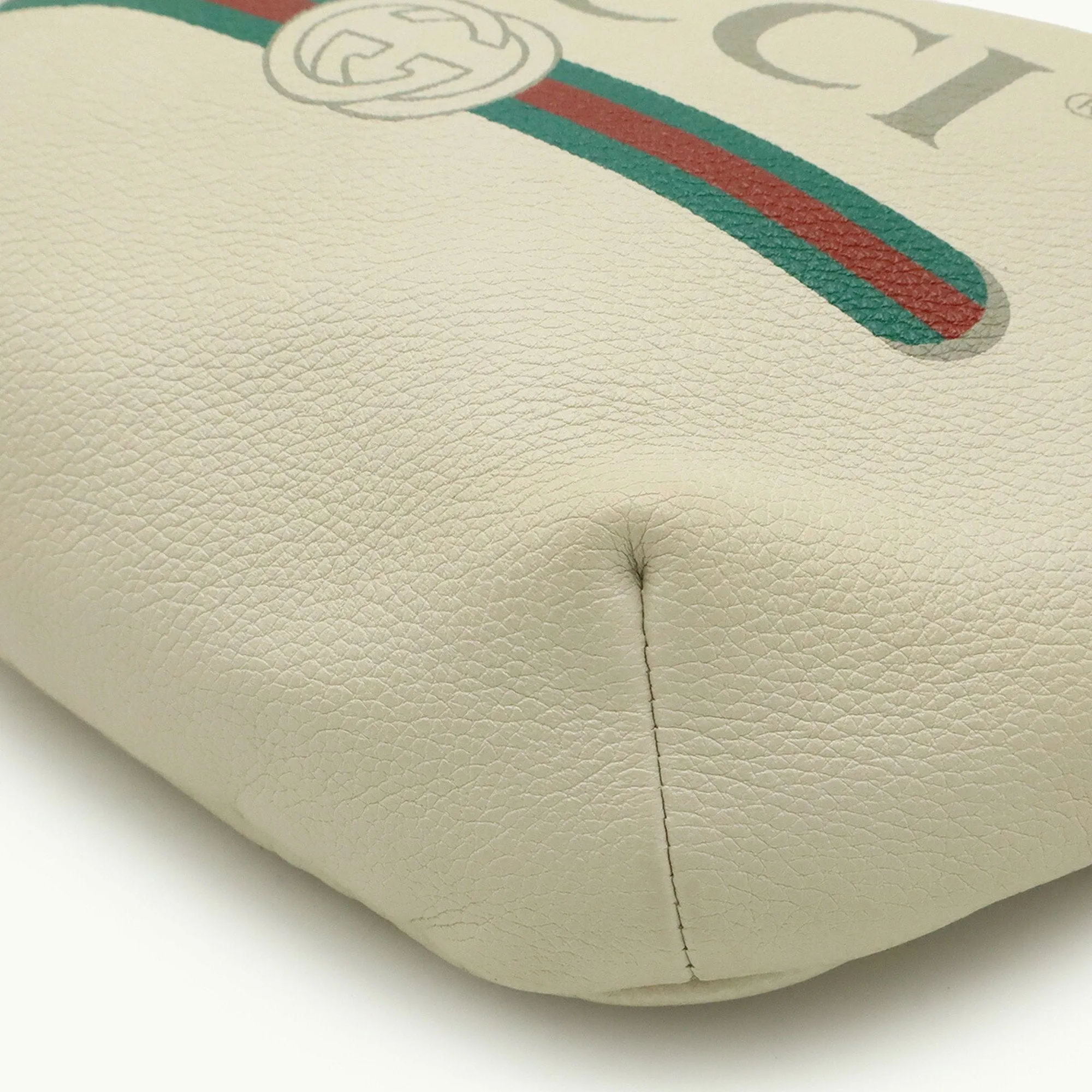 Gucci ivory Color Leather Fanny Pack (Pre-Owned)