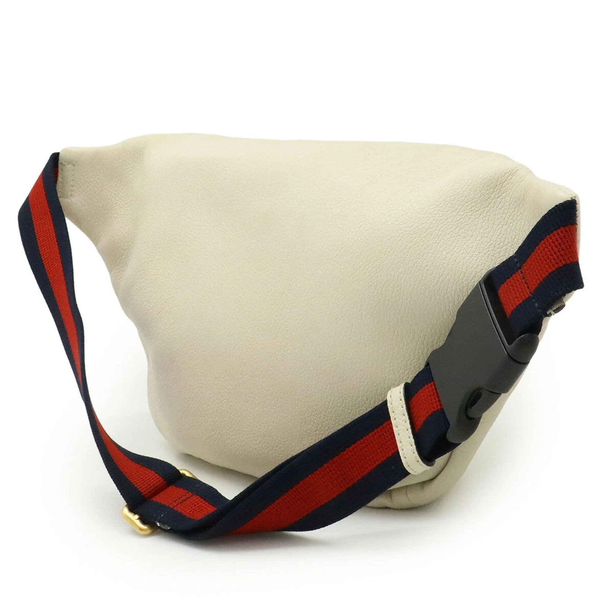 Gucci ivory Color Leather Fanny Pack (Pre-Owned)