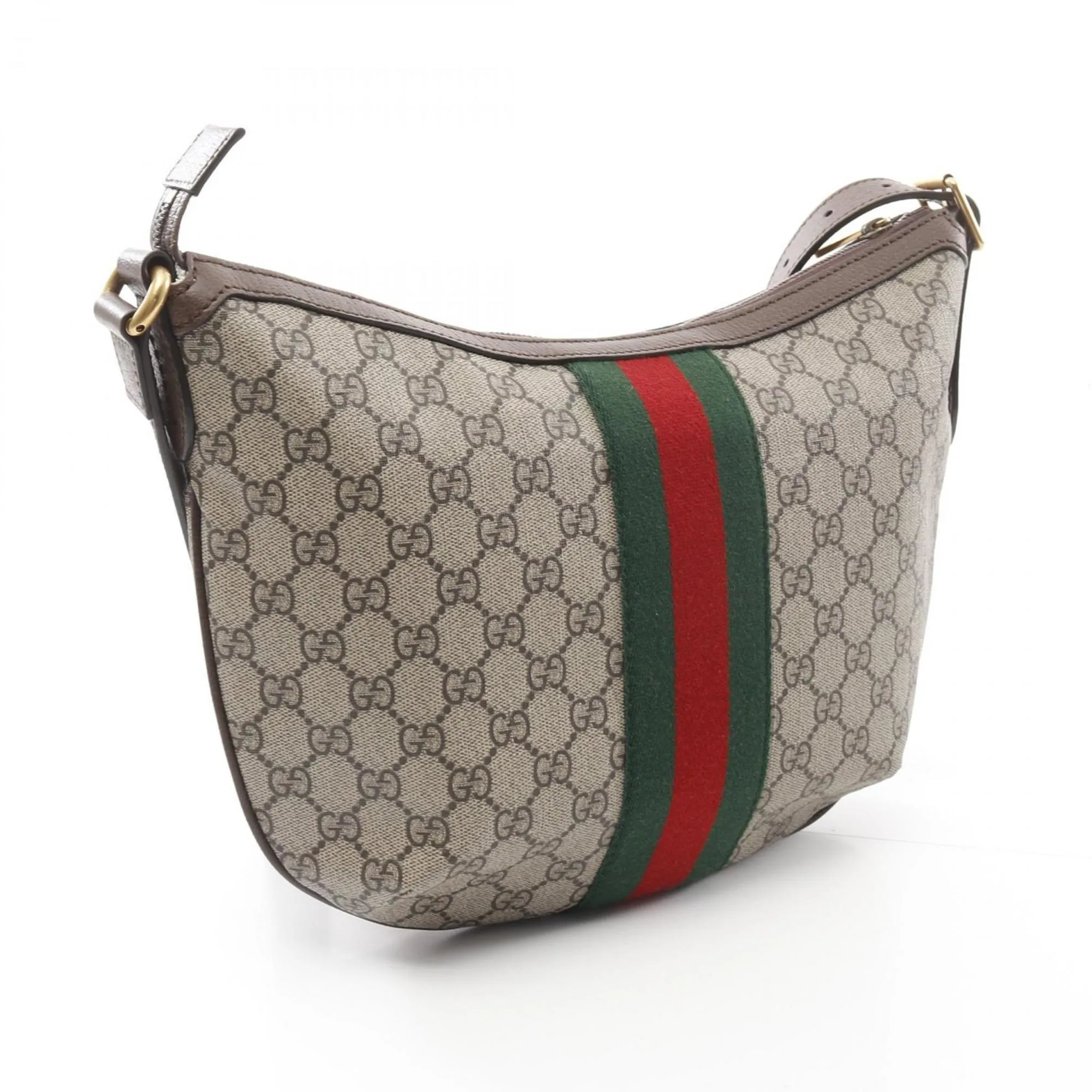 Gucci  Pvc Leather Shoulder Bag (Pre-Owned)