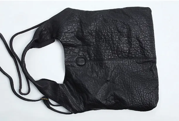 Handmade Genuine Leather Handbag Tote Bag Shopper Bag Shoulder Bag Purse For Women