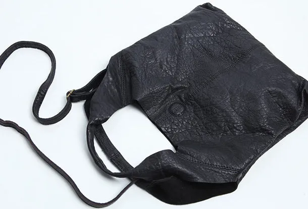 Handmade Genuine Leather Handbag Tote Bag Shopper Bag Shoulder Bag Purse For Women