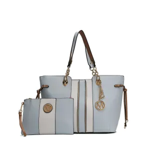 Holland Tote and Wristlet Pouch Set