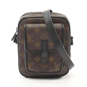 Louis Vuitton  Coated Canvas Leather Shoulder Bag (Pre-Owned)