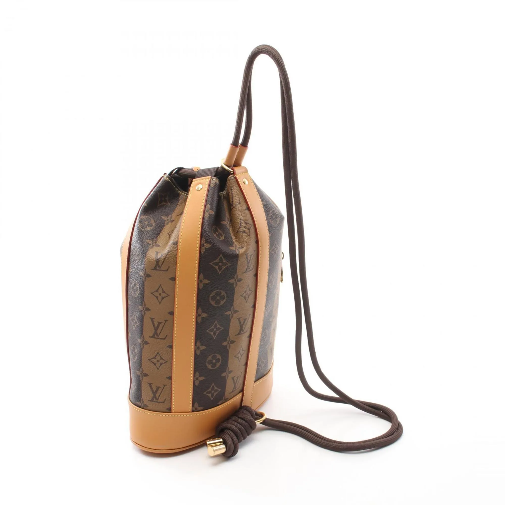 Louis Vuitton Coated Canvas Leather Shoulder Bag (Pre-Owned)