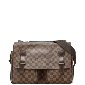 Louis Vuitton Damier Pvc Leather Handbag Shoulder Bag (Pre-Owned)