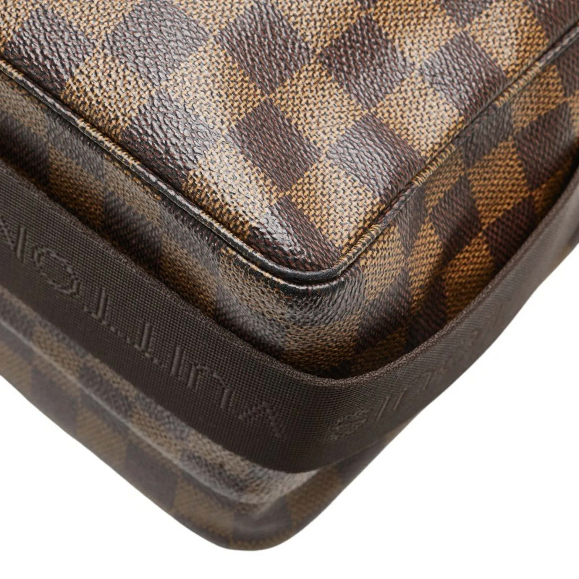 Louis Vuitton Damier Pvc Leather Handbag Shoulder Bag (Pre-Owned)