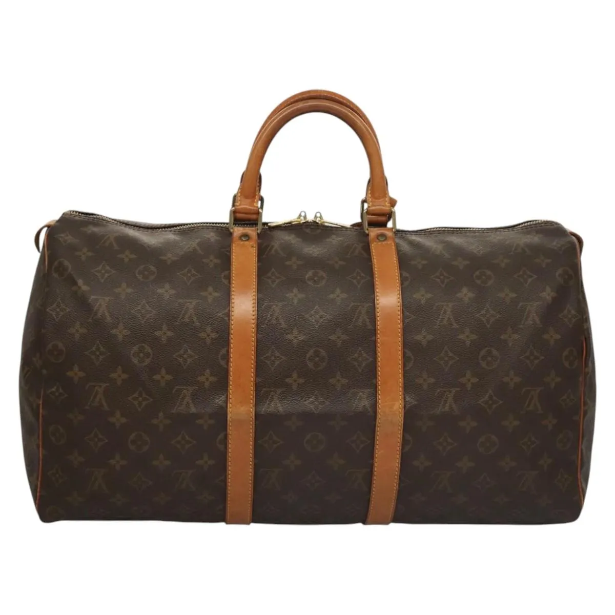 Louis Vuitton Keepall 45 Canvas Travel Bag (Pre-Owned)