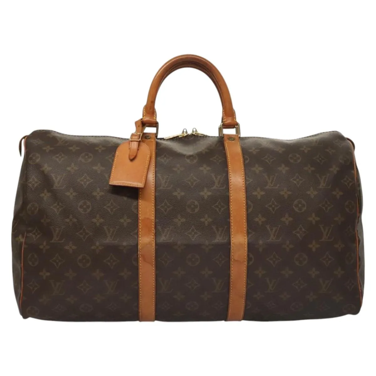 Louis Vuitton Keepall 45 Canvas Travel Bag (Pre-Owned)