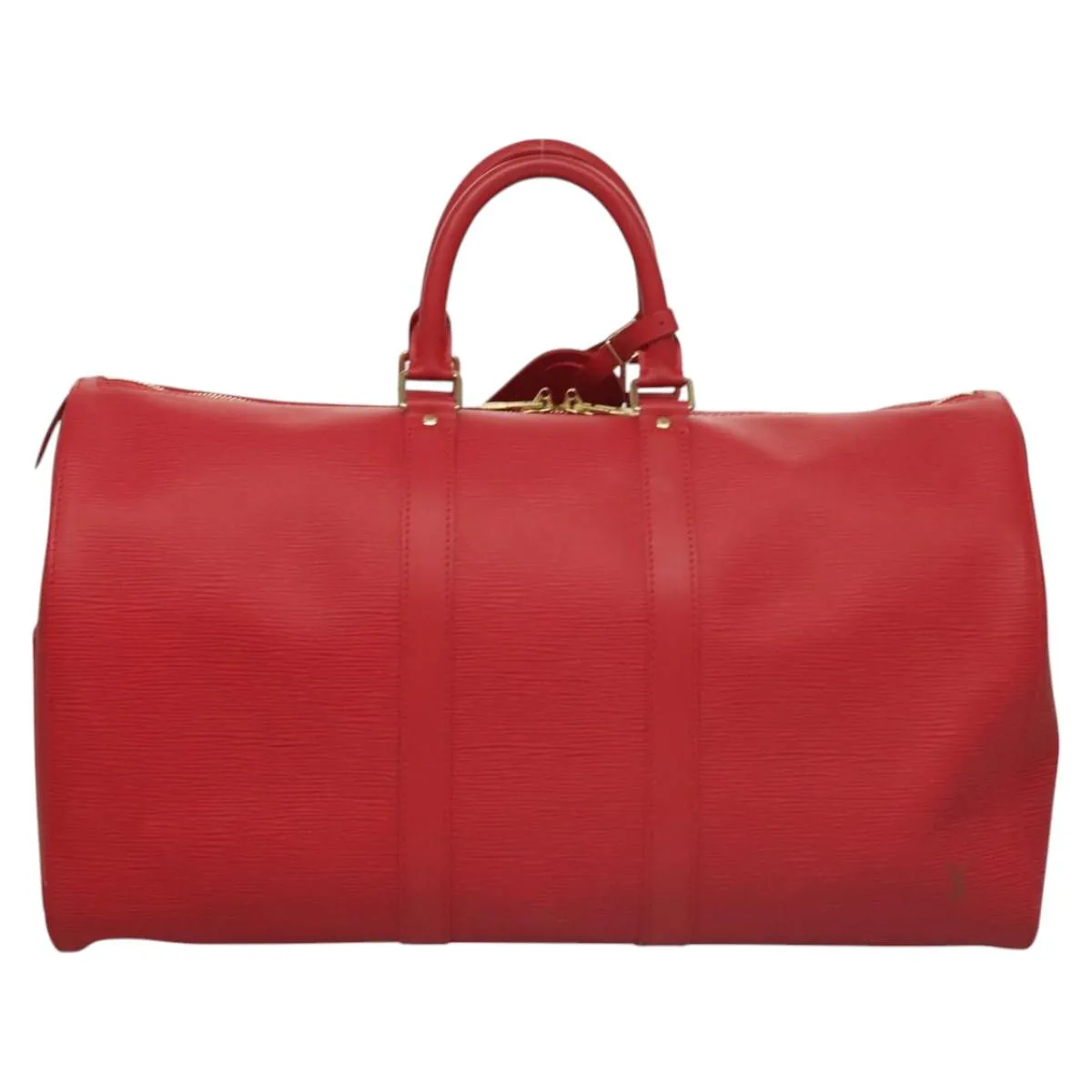 Louis Vuitton Keepall 45 Leather Travel Bag (Pre-Owned)