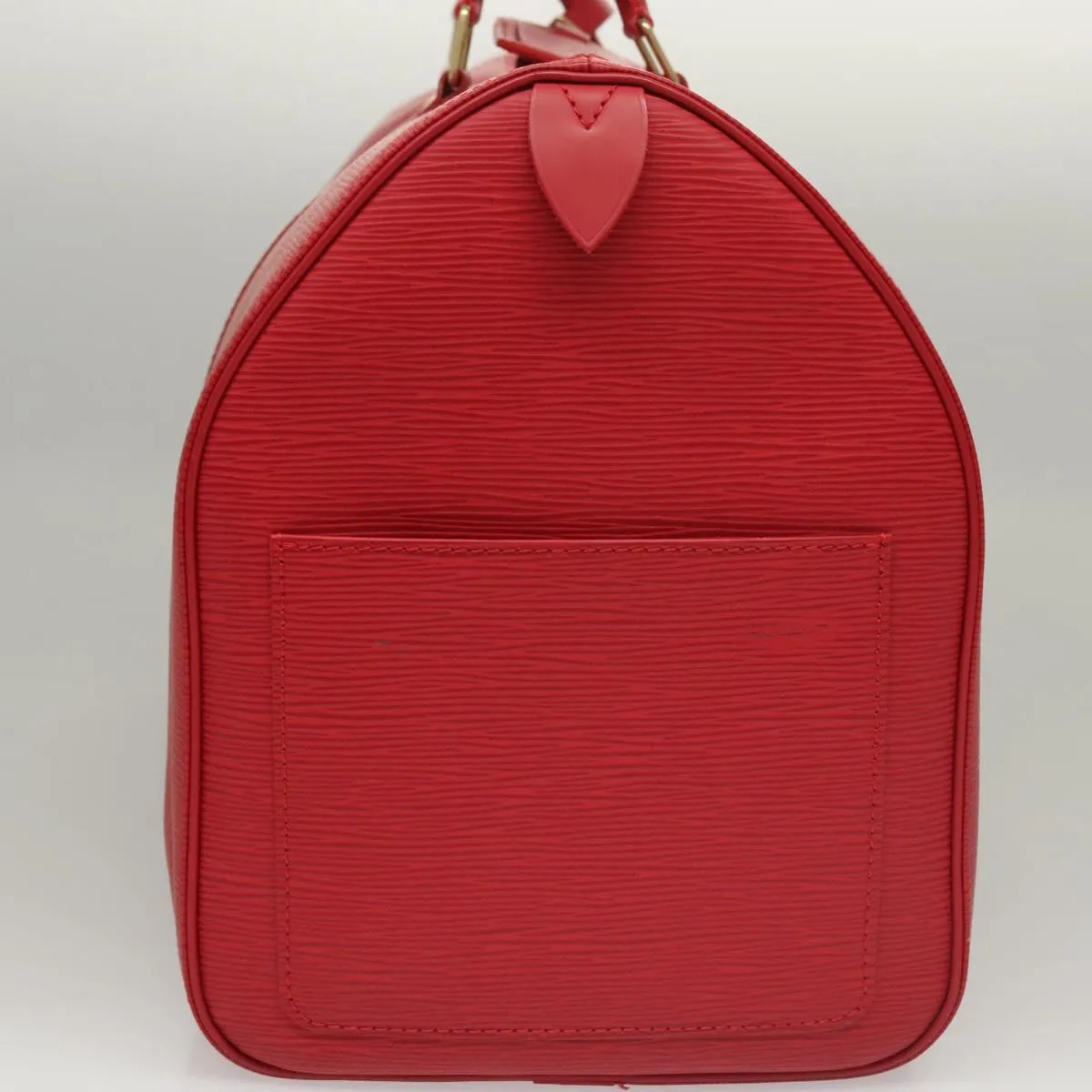 Louis Vuitton Keepall 45 Leather Travel Bag (Pre-Owned)