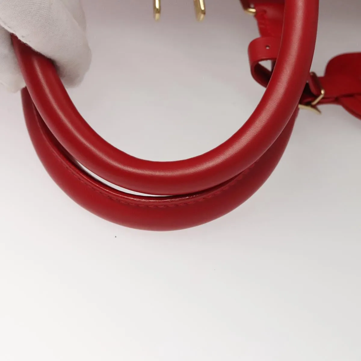 Louis Vuitton Keepall 45 Leather Travel Bag (Pre-Owned)