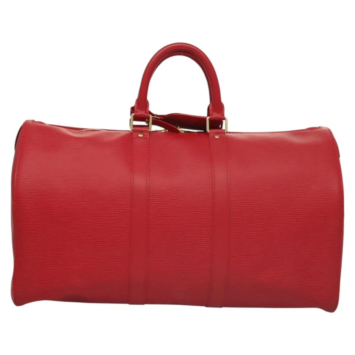Louis Vuitton Keepall 45 Leather Travel Bag (Pre-Owned)