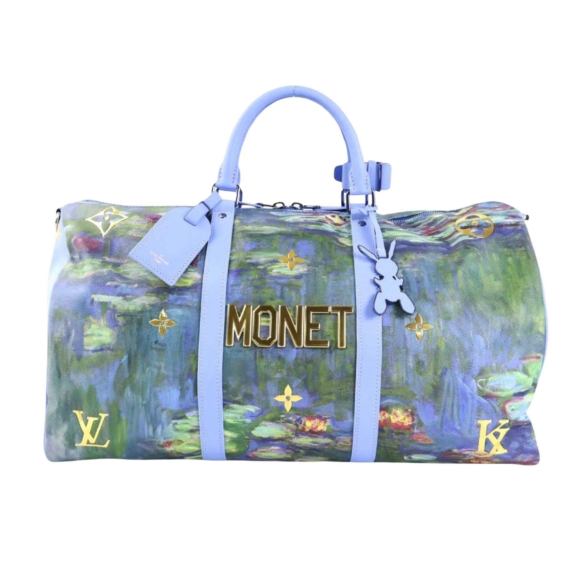 Louis Vuitton Keepall 50 Leather Travel Bag (Pre-Owned)