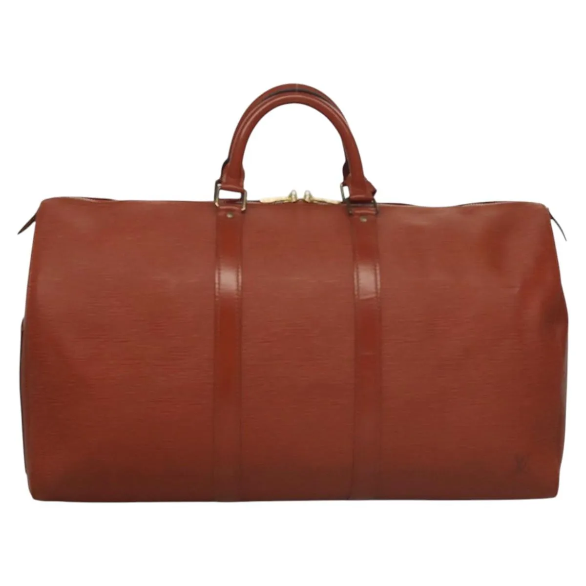 Louis Vuitton Keepall 50 Leather Travel Bag (Pre-Owned)