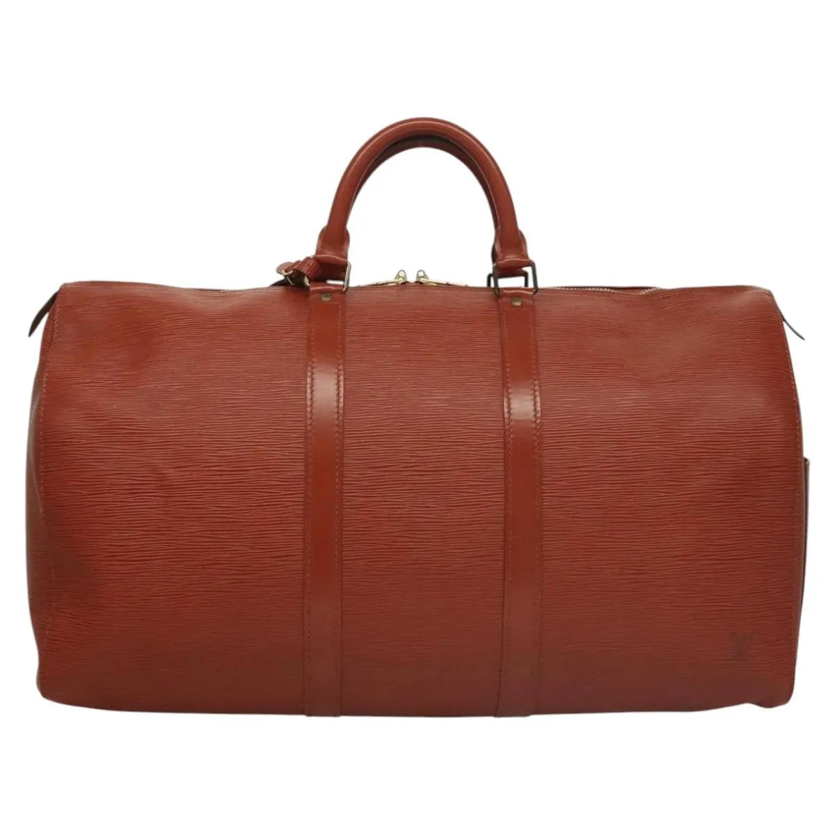 Louis Vuitton Keepall 50 Leather Travel Bag (Pre-Owned)