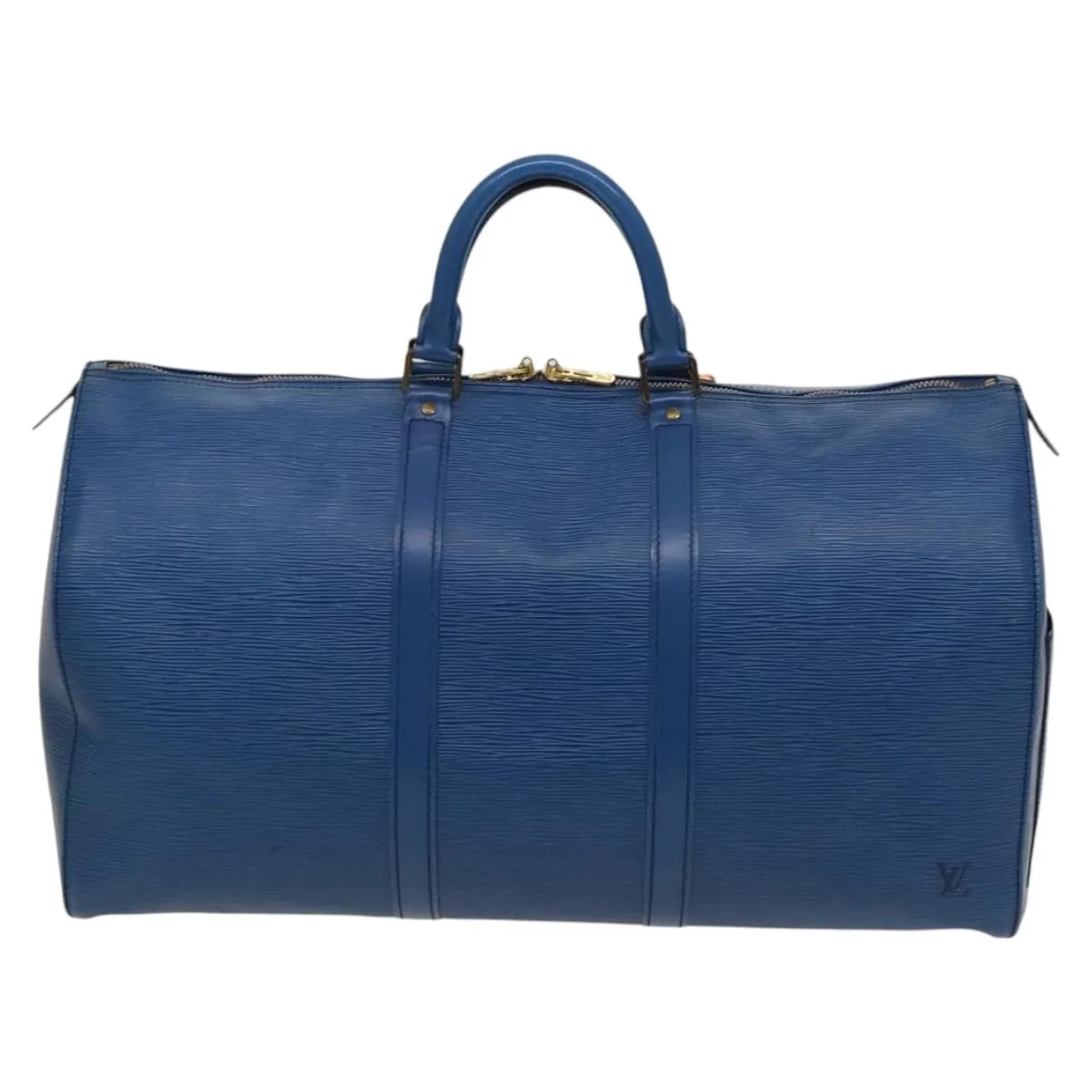 Louis Vuitton Keepall 50 Leather Travel Bag (Pre-Owned)