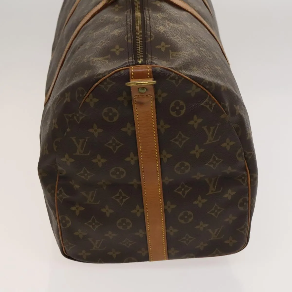 Louis Vuitton Keepall 55 Canvas Travel Bag (Pre-Owned)