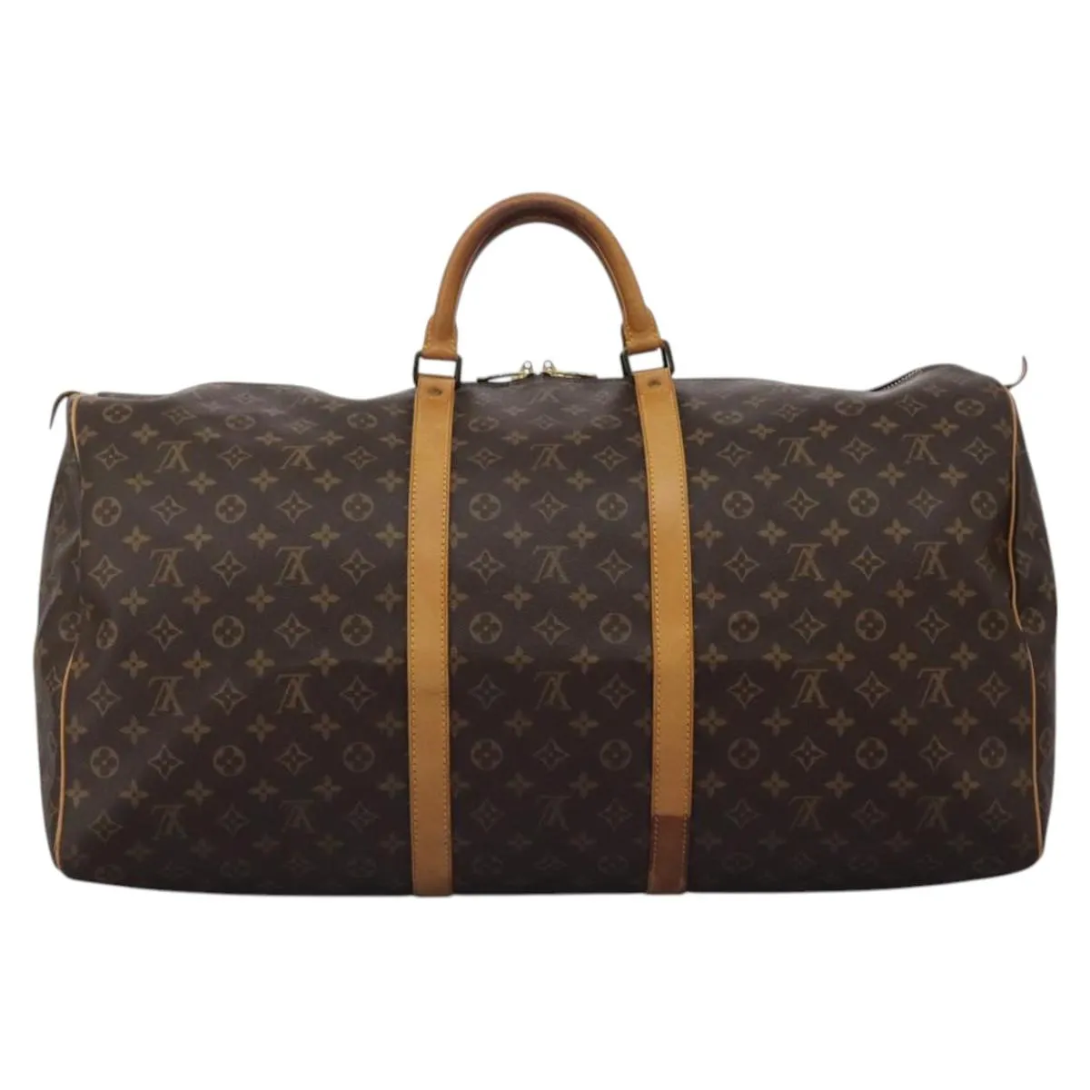 Louis Vuitton Keepall 60 Canvas Travel Bag (Pre-Owned)