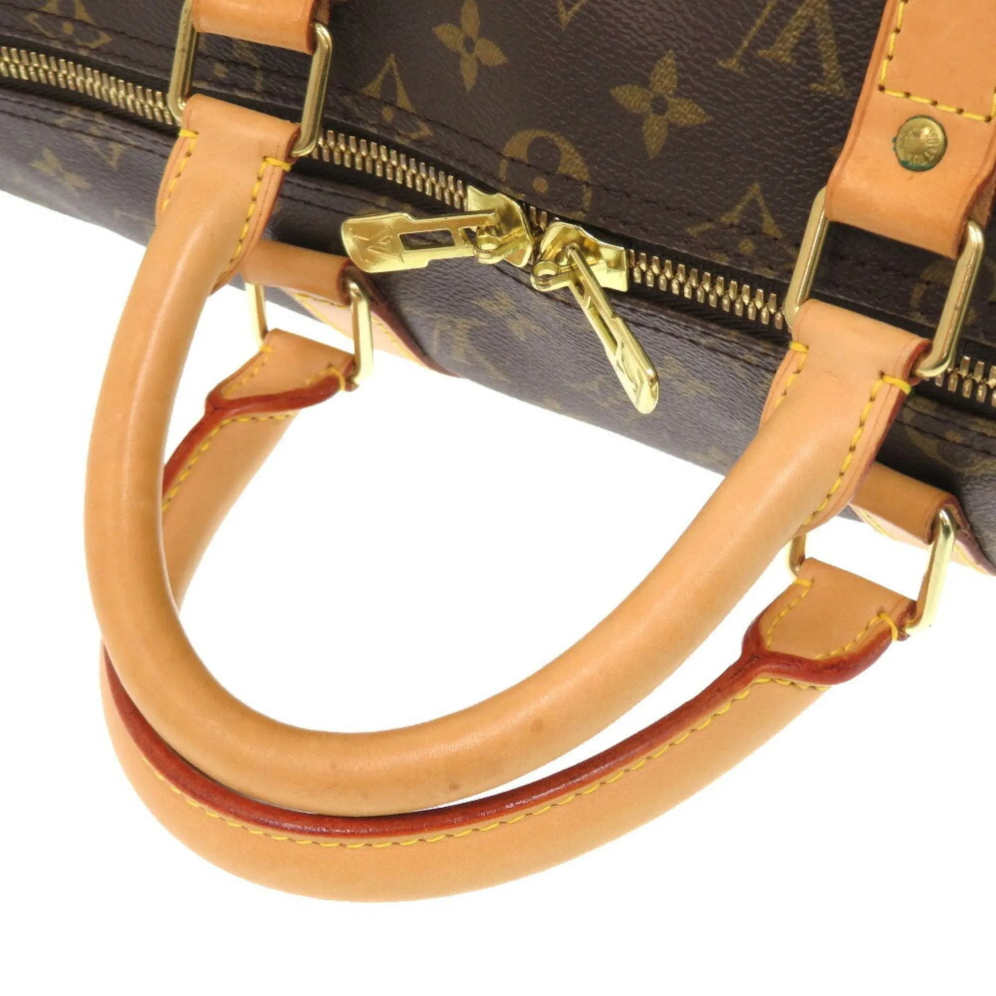 Louis Vuitton Keepall Bandouliere 50 Canvas Travel Bag (Pre-Owned)