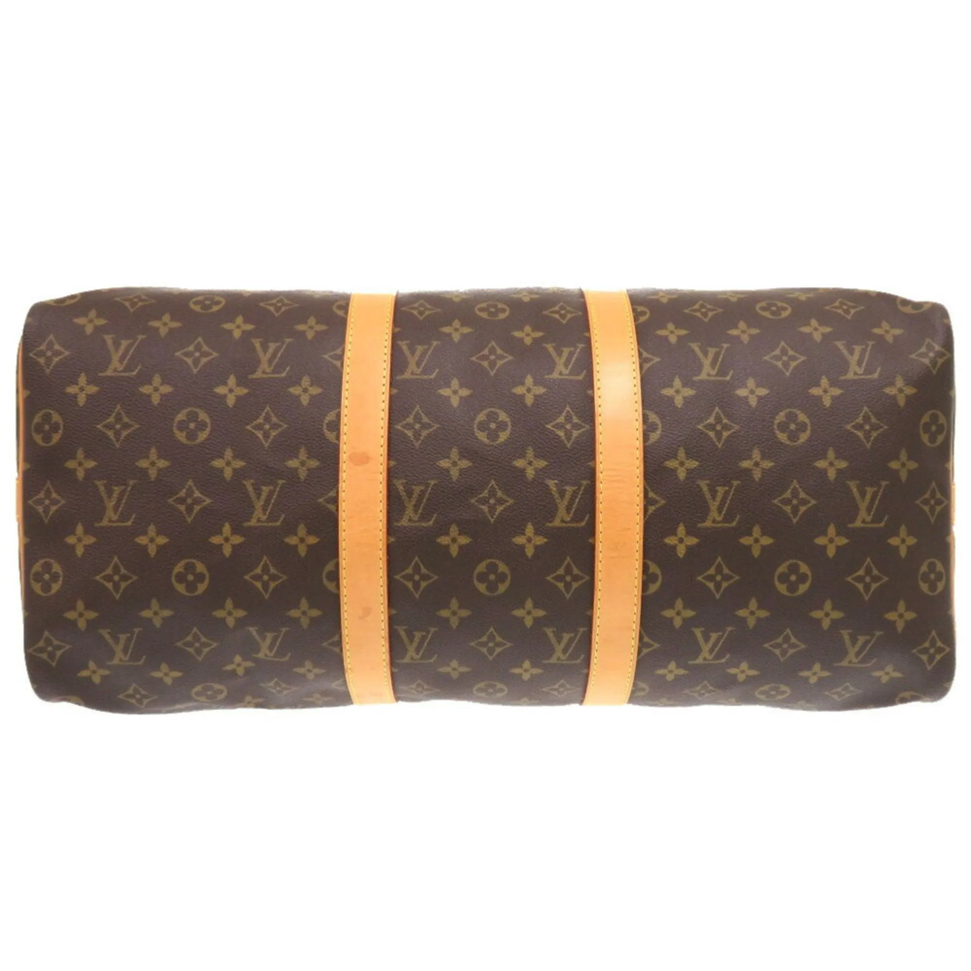 Louis Vuitton Keepall Bandouliere 50 Canvas Travel Bag (Pre-Owned)