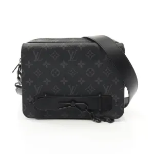 Louis Vuitton Pvc Coated Canvas Leather Shoulder Bag (Pre-Owned)