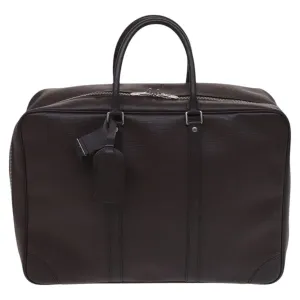 Louis Vuitton Sirius Leather Travel Bag (Pre-Owned)