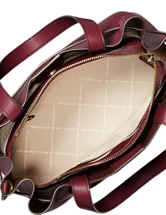 Michael Michael Kors Emilia Large Pebbled Leather Satchel
