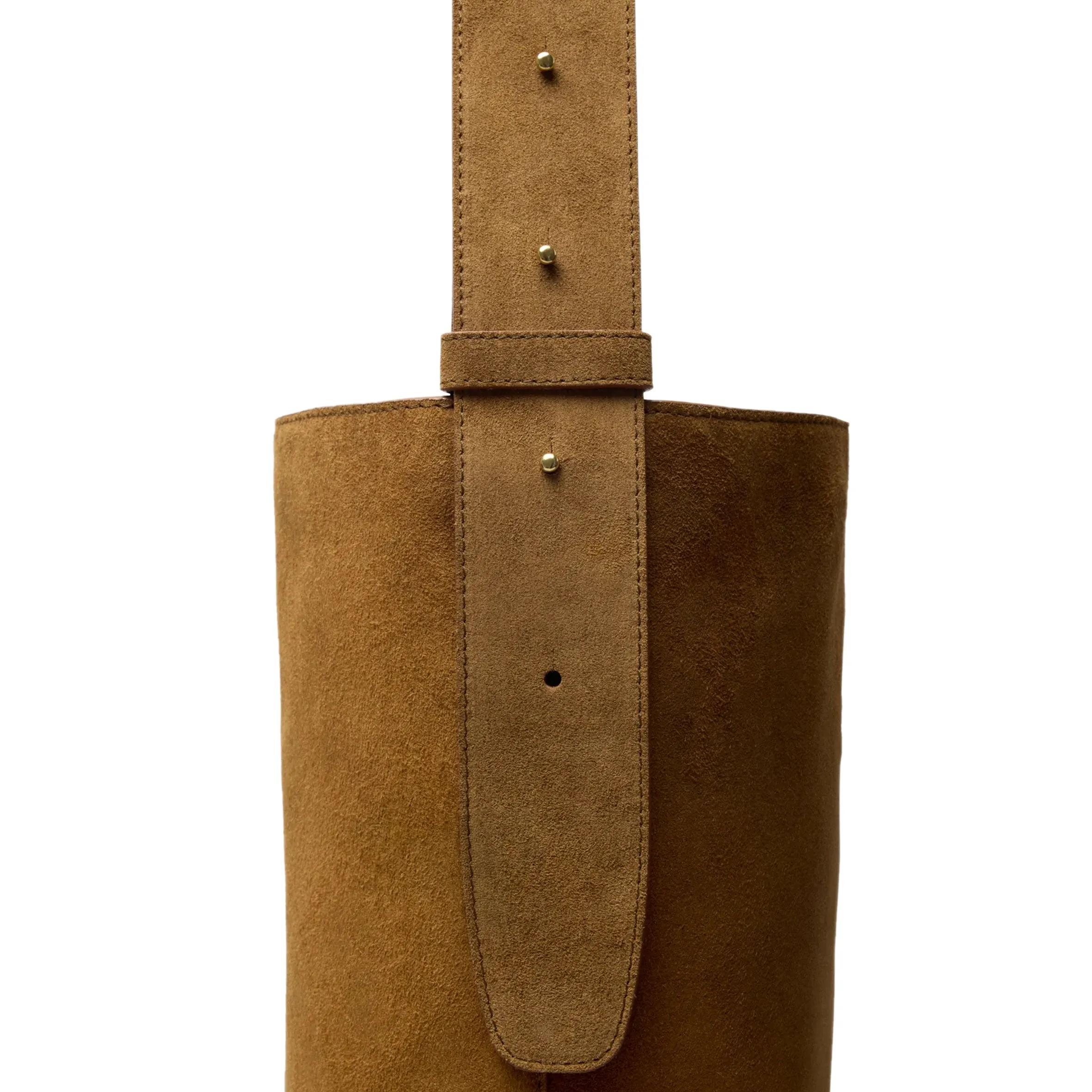 Norma Tote, Suede, Brown