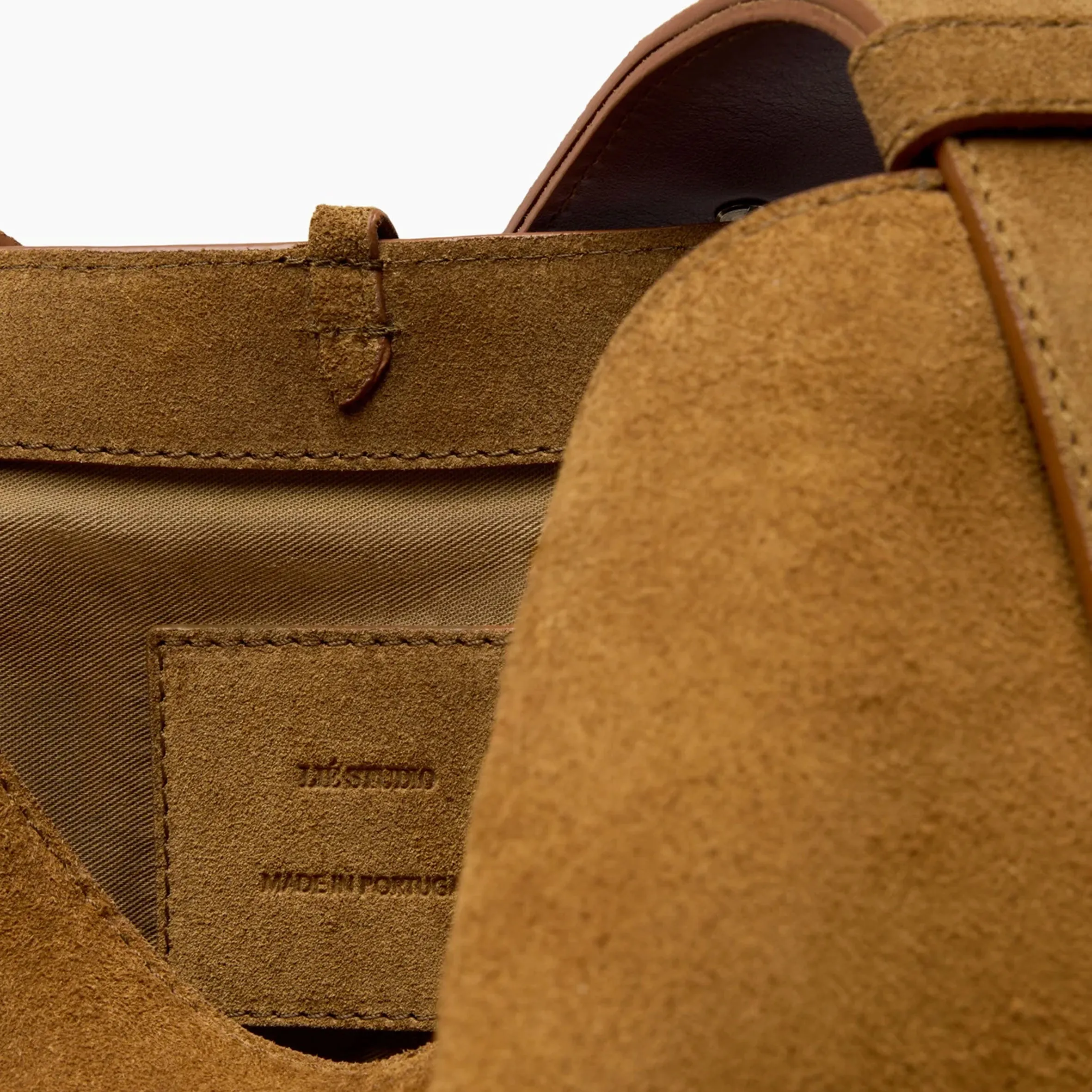 Norma Tote, Suede, Brown
