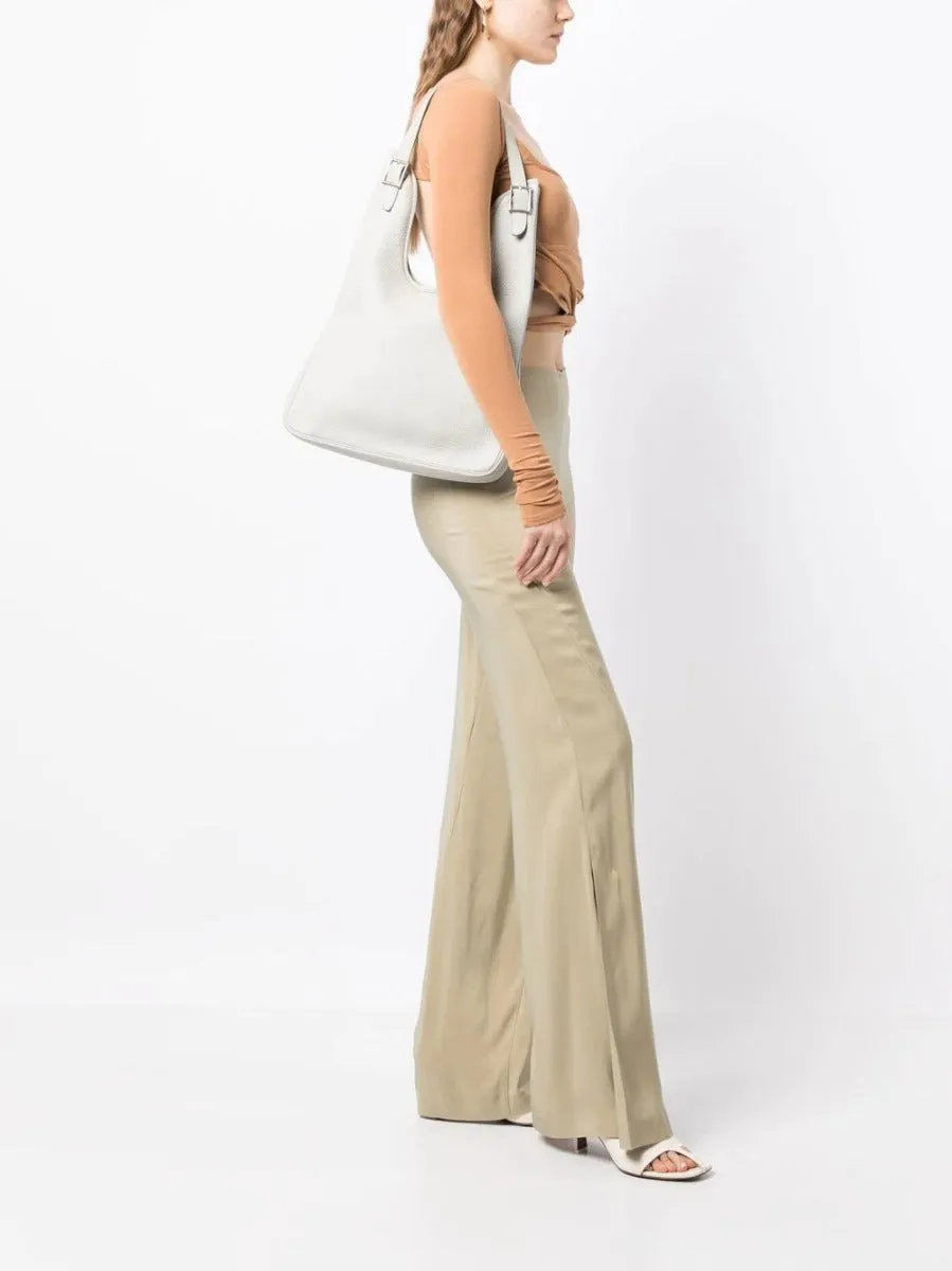 Pearl Grey Clemence Massai PM Tote