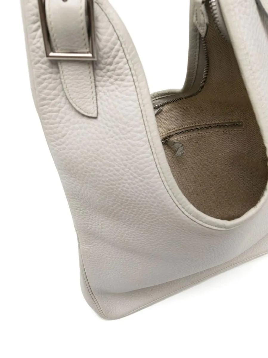 Pearl Grey Clemence Massai PM Tote