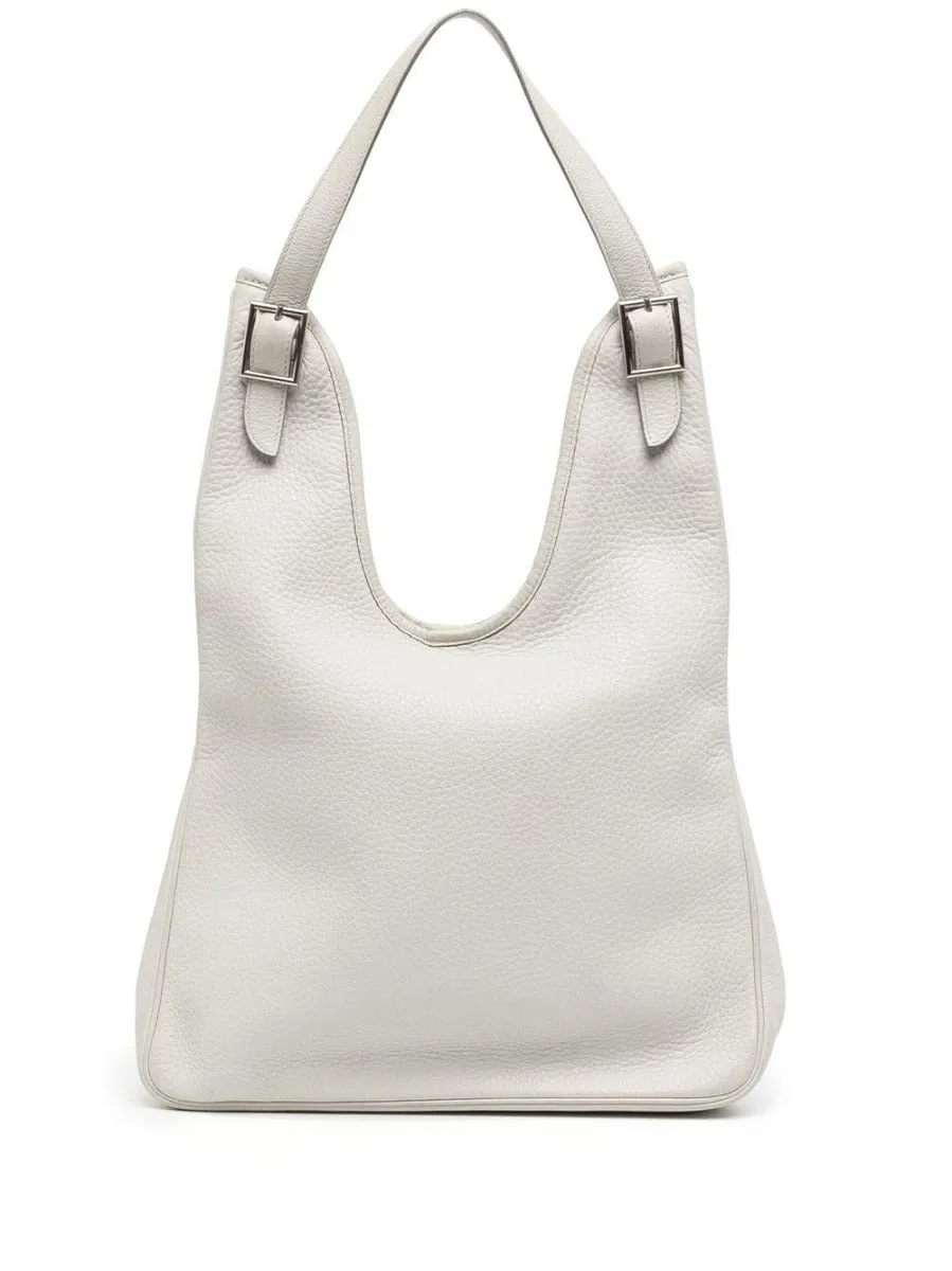 Pearl Grey Clemence Massai PM Tote