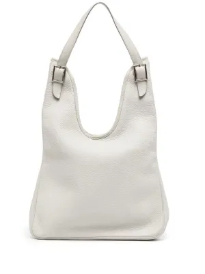 Pearl Grey Clemence Massai PM Tote