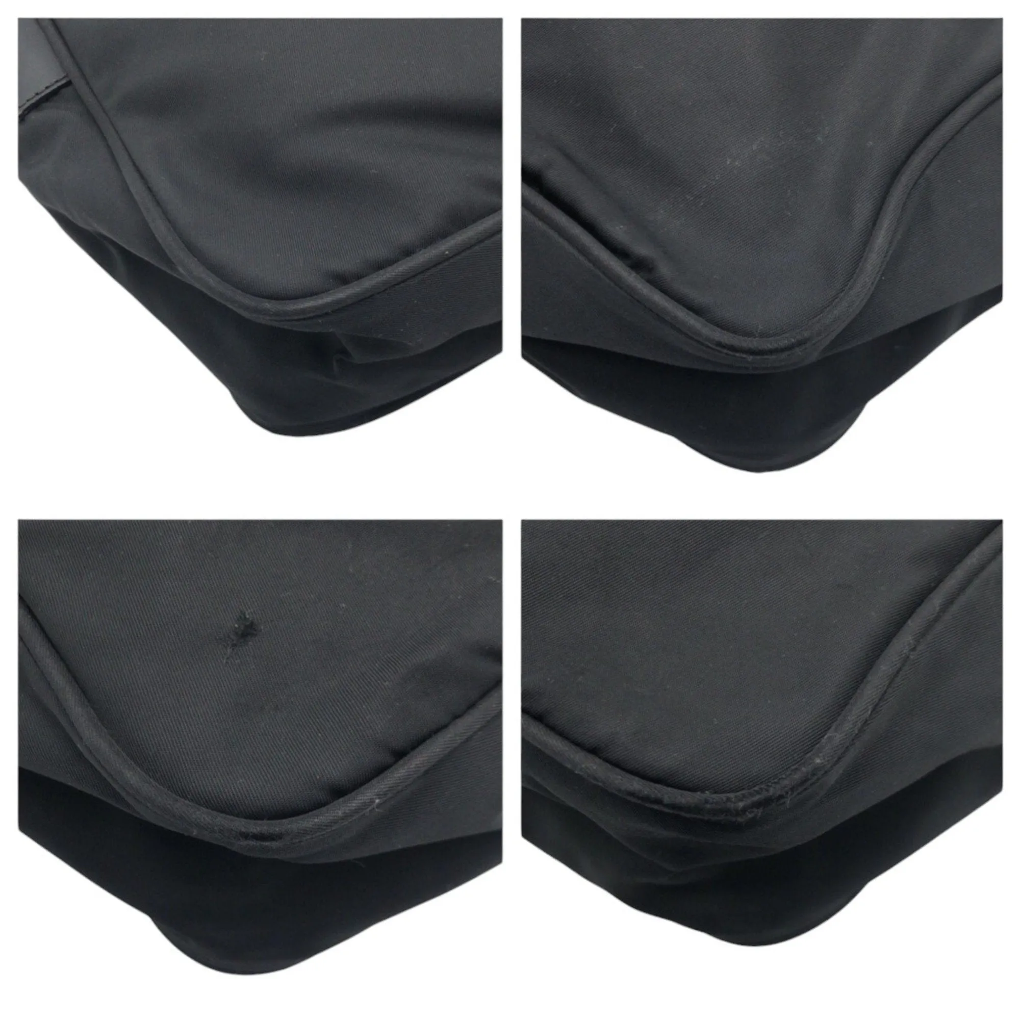 Prada Nylon Messenger Bag Shoulder Bag (Pre-Owned)