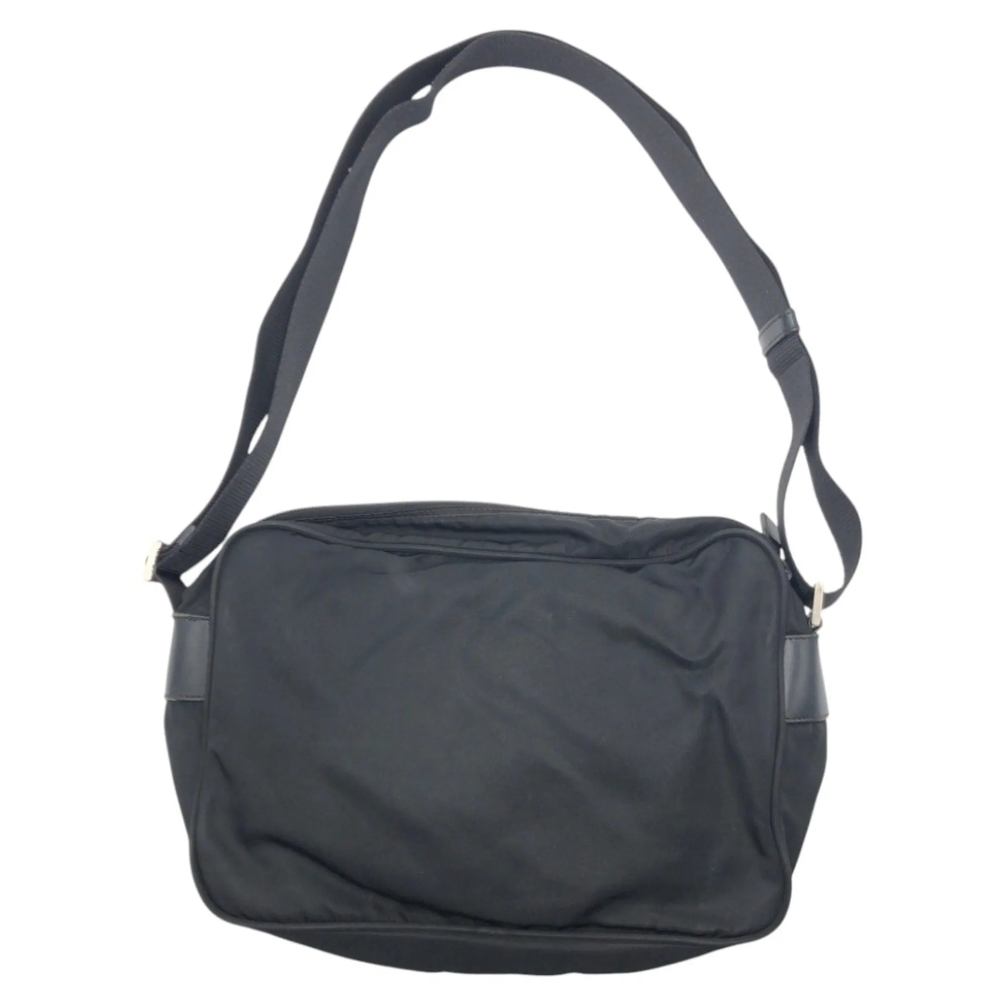 Prada Nylon Messenger Bag Shoulder Bag (Pre-Owned)