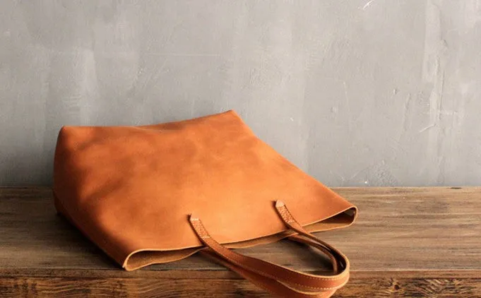 Stylish LEATHER Large Brown WOMEN Tote Bags Tote Shoulder Purse FOR WOMEN