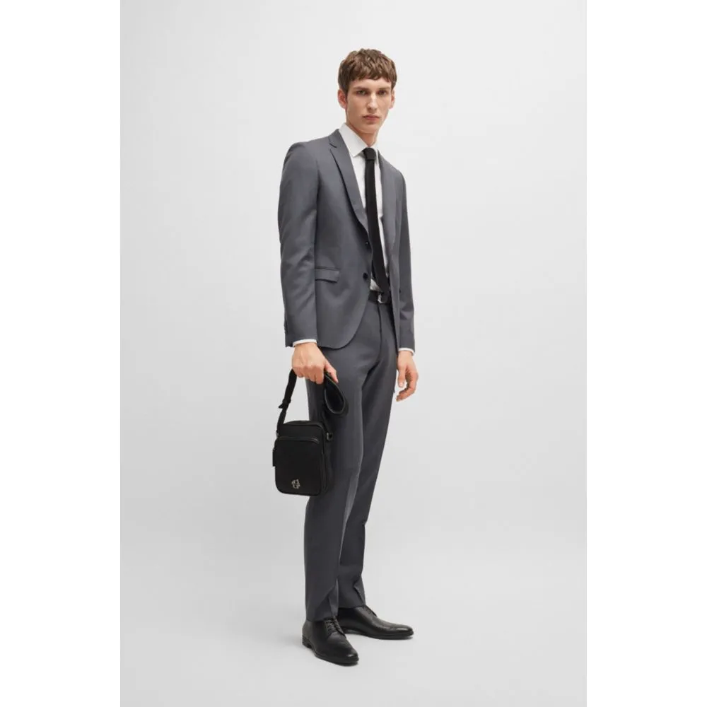 Twill reporter bag with Double B monogram